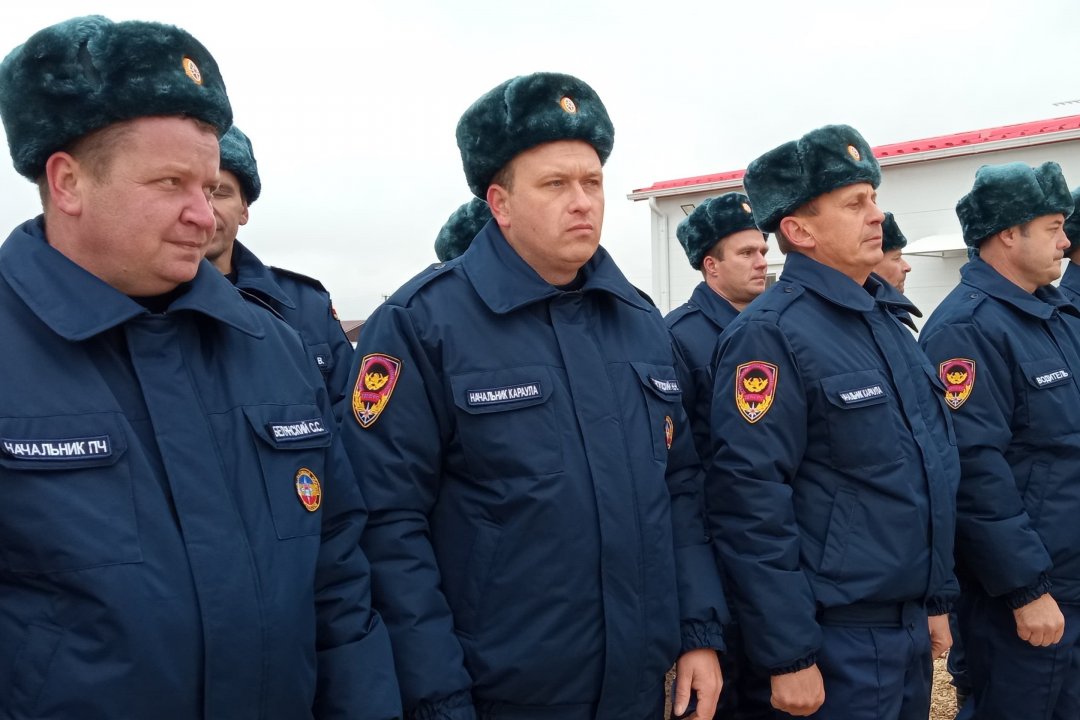 В Заветинском районе на боевое дежурство заступила новая пожарная часть областной противопожарной службы