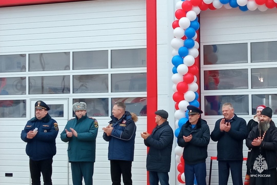 В Заветинском районе на боевое дежурство заступила новая пожарная часть